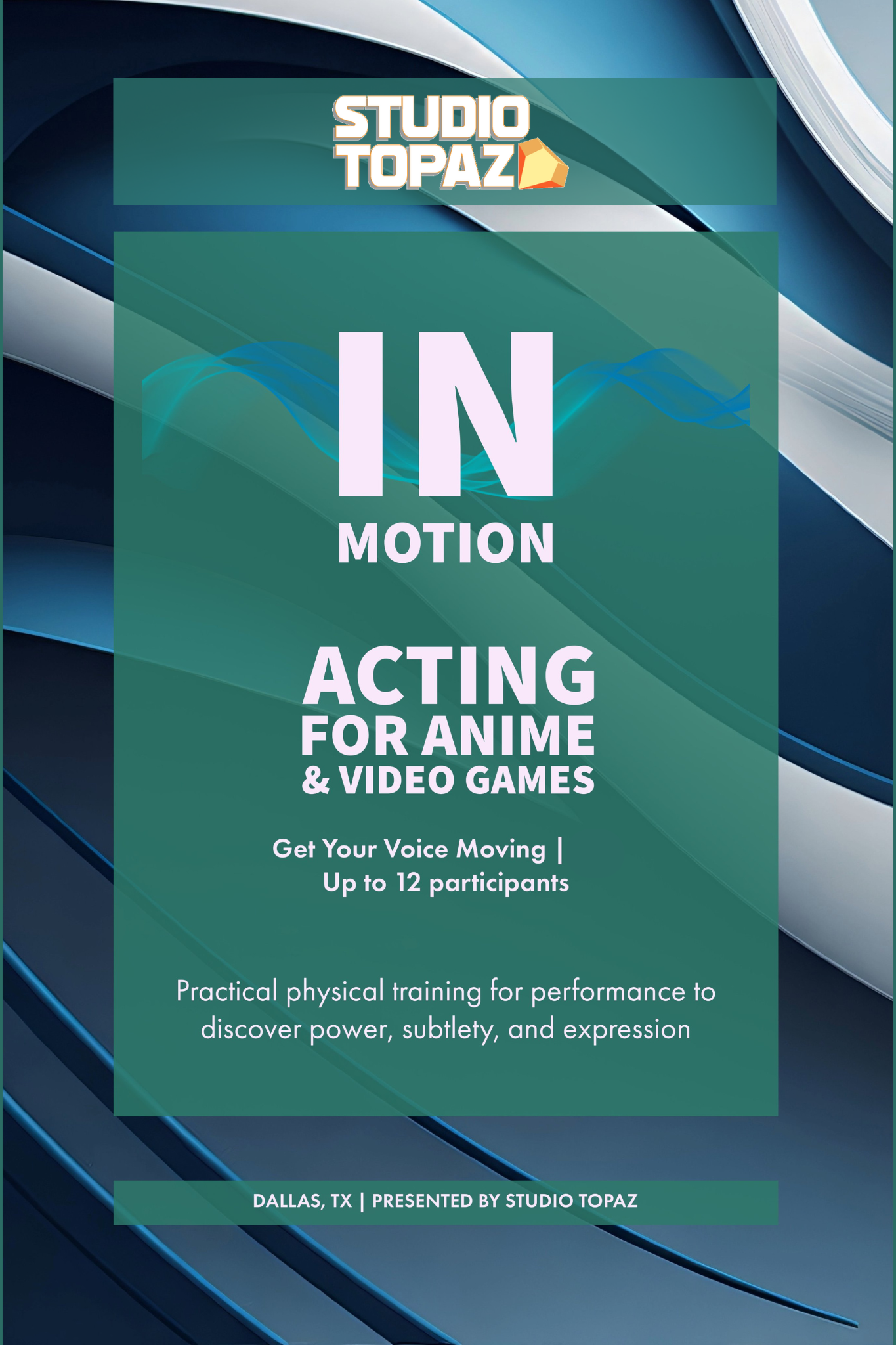 In Motion - Acting for Anime and Video Games